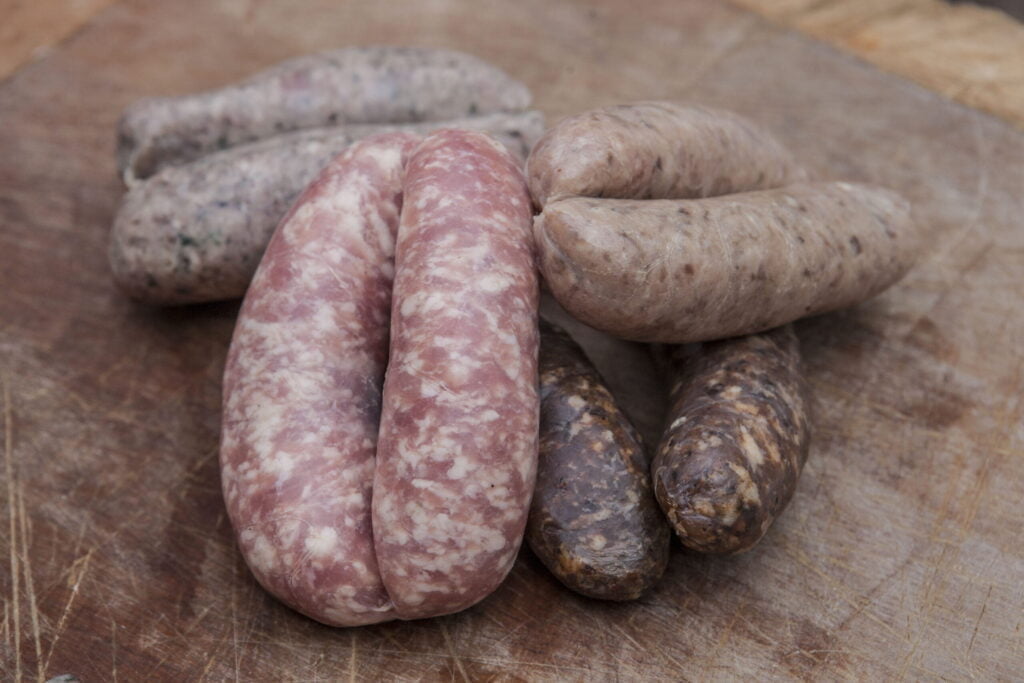 sausages.